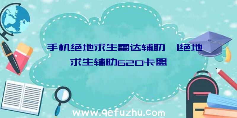 「手机绝地求生雷达辅助」|绝地求生辅助620卡盟